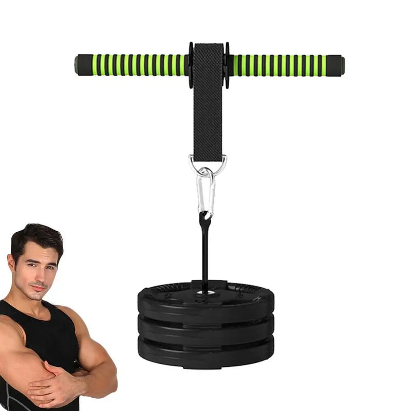 Arm Training Roller Thickened Sponge Grip Wrist Trainer Pulldown Bar Bodybuilding Unisex Portable Workout Equipment