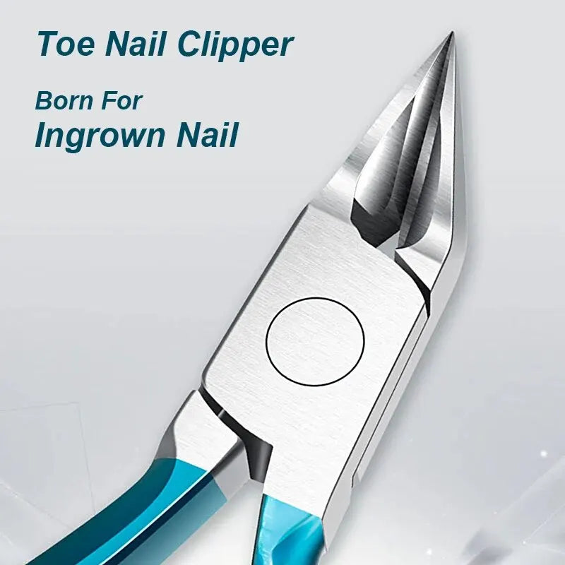 Toe Nail Clipper For Ingrown Or Thick Toenails Toenails Trimmer Professional Podiatrist Toenail Nipper With Stainless Steel Supe