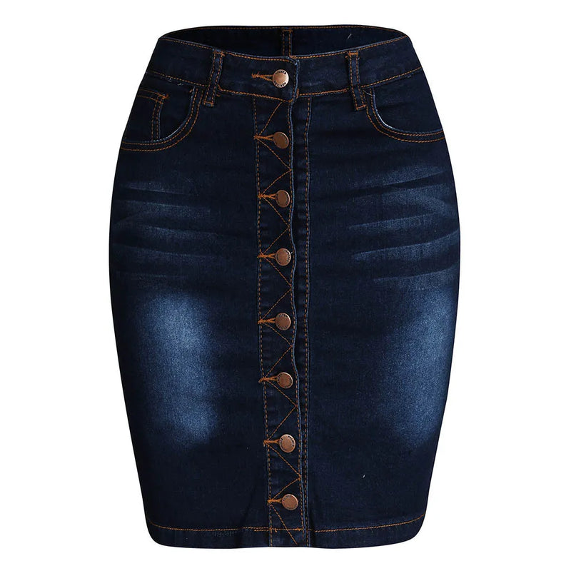 Denim Skirt Oversize 3XL 4XL 5XL XXXL XXXXL XXXXXL Oversized Big Jeans Casual Mini Skirts Womens Summer 2021 Rokjes Dames Jupe