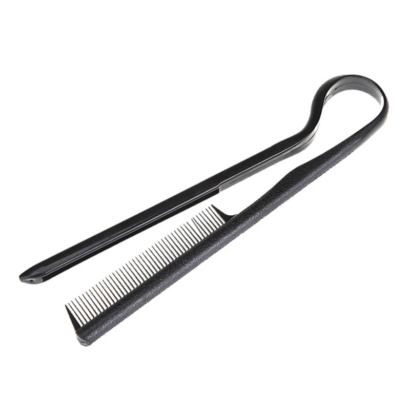 1PC Useful Hair Straighten Salon Comb Hairdressing Smooth Tool Hold Tongs Hair Styling Tools for Women Hair Brush Straightener