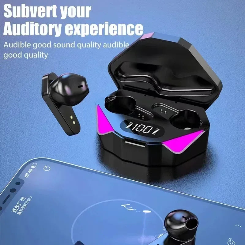 X15 Wholesale Tws Earphone Bluetooth Wireless Without Box V5.1 in Ear Headphones Blutooth Hearing Aids Sport Gamer Headset Phone