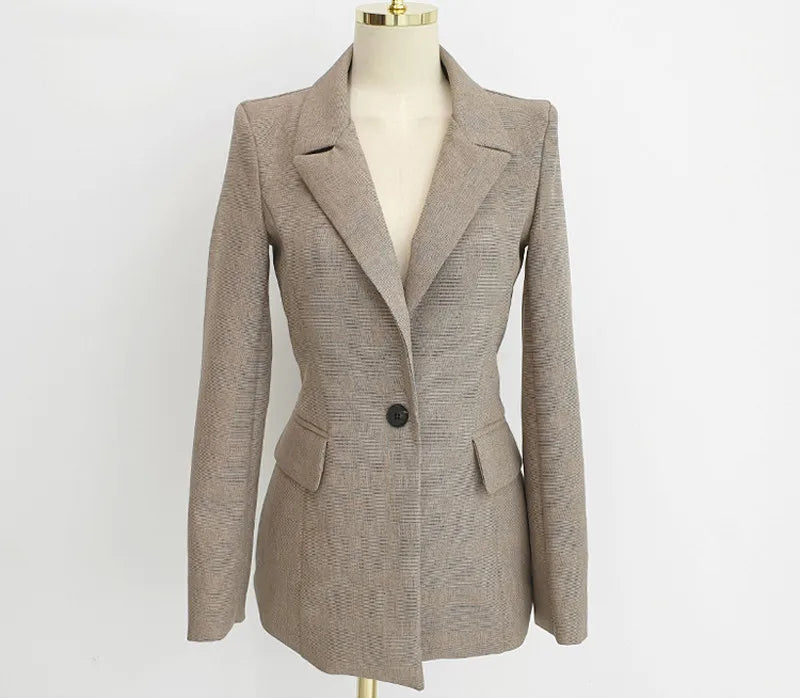 Korean Fashion Women Blazer 3 Pcs Vintage Long Sleeve Suit Jackets Vest and Straight Pants Suit Female Chic Business Outfits New