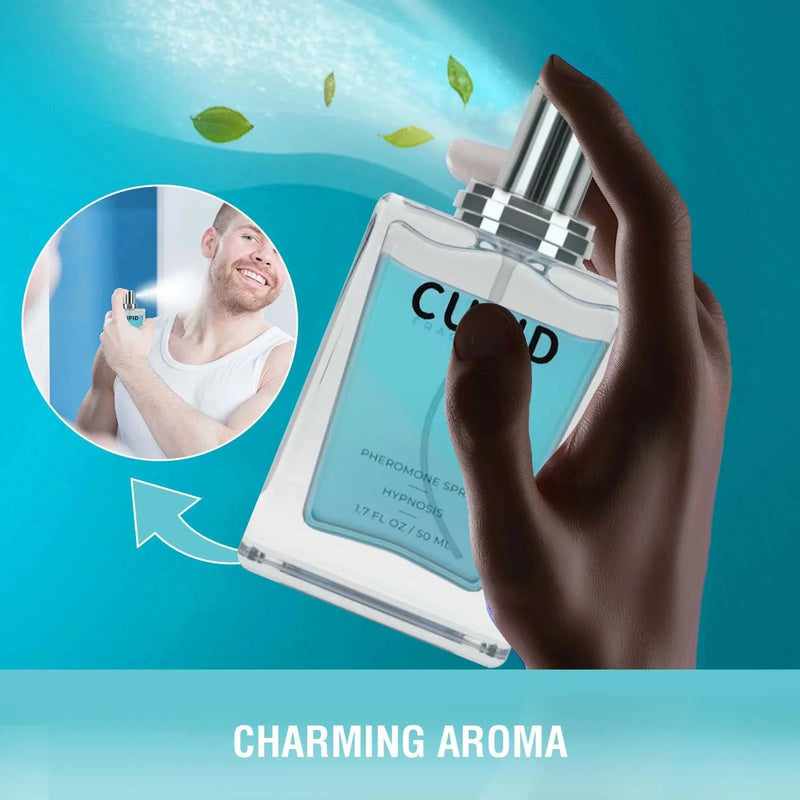 Cupid Charm Toilette Original EDP Pheromone Parfum Homme Infused Cologne for Men Lasting Fragrance Real Pheromone Perfume 50ml