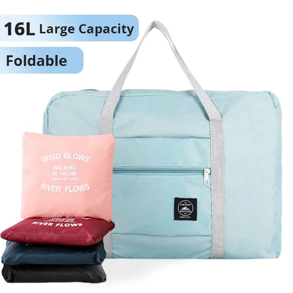 Travel Bag Folding Travel Storage Bag Travel Storage Bags Boarding Luggage Clothes Handbags Picnic Move House Large Handbag