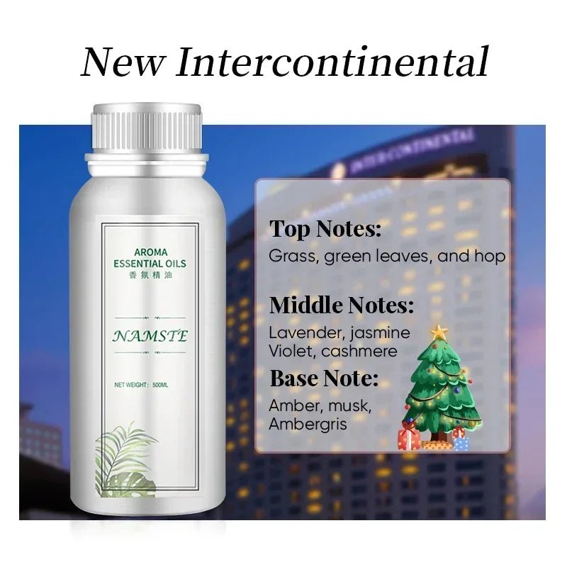 Namste 500ML Hotel Essential Oil Aromatic Oil Hotels Perfume oil Electric Aromatic oasis Fragrance Oil Air Freshener Diffuser