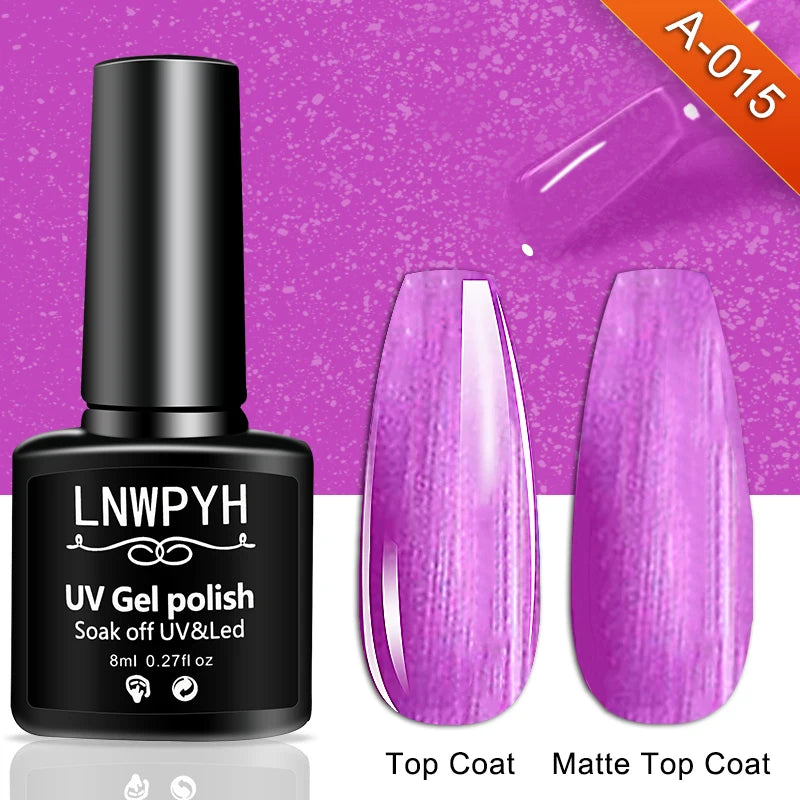Nail Gel Polish 36 Color Gel Nail Polish Semi Permanent Gel Vernis Base Top Coat Nail Art Manicure Soak Off LED UV Gel Varnishes