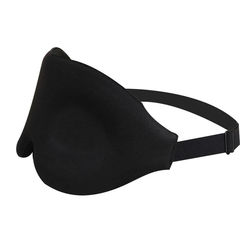 3D Mask For Sleep Eye Mask Lights Blockout Soft Padded Sleeping Fabric Cover Shade Blindfold Eyepatch