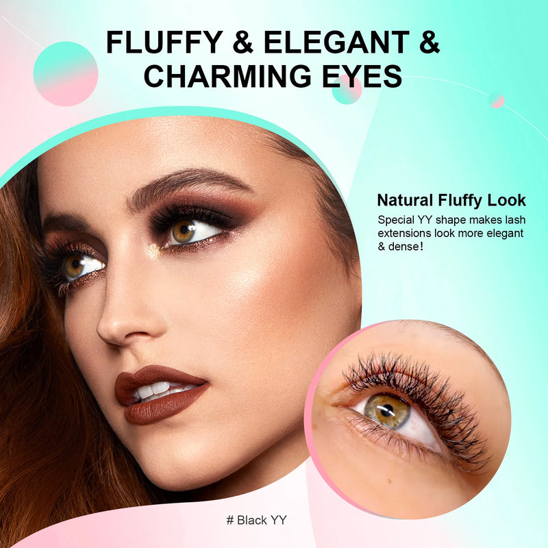 NAGARAKU YY Shape Hand Woven Premium  Eyelashes Extension