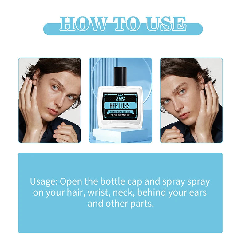 Men's Original Perfume Lasting Appeal With Confidence Men's Spray Gift 50ml Christmas Cologne Charm Plus The Perfect Men's Gift