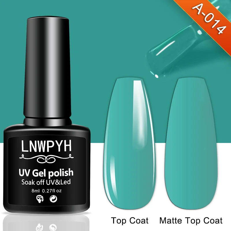 Nail Gel Polish 36 Color Gel Nail Polish Semi Permanent Gel Vernis Base Top Coat Nail Art Manicure Soak Off LED UV Gel Varnishes