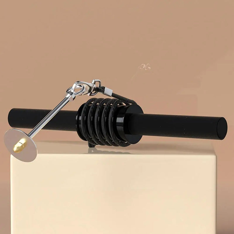 Arm Training Roller Thickened Sponge Grip Wrist Trainer Pulldown Bar Bodybuilding Unisex Portable Workout Equipment