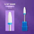 LadyMisty Ceramic Tungsten Nail Drill Bit Milling Cutter For Manicure Pedicure Nail Files Buffer Nail Art Equipment Accessory