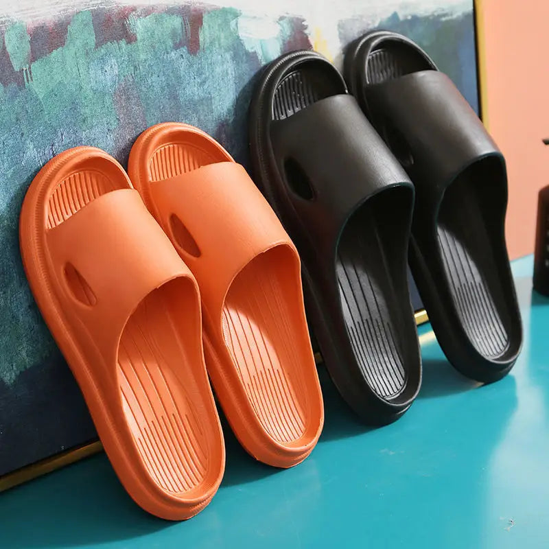 Non Slip Slides Lightweight Open Toe Quick Dry Slippers For Indoor Outdoor Bathroom Beach Summer Indoor Outdoor Eva Slippers