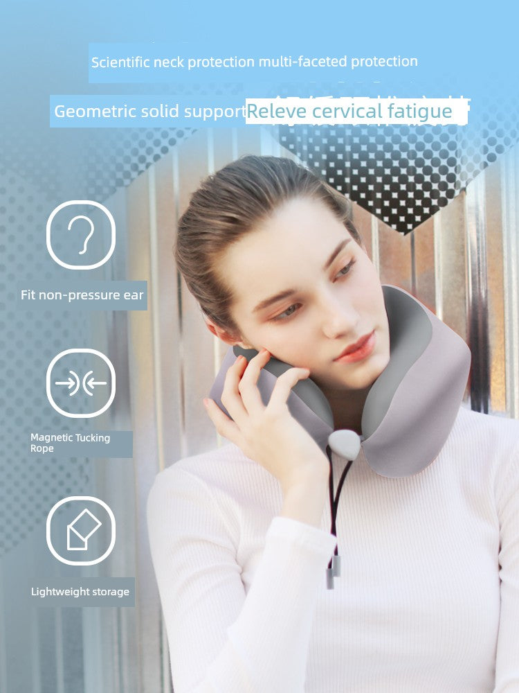 Plane Sleeping Portable Long-Distance Driving Neck Protection U-Shape Pillow