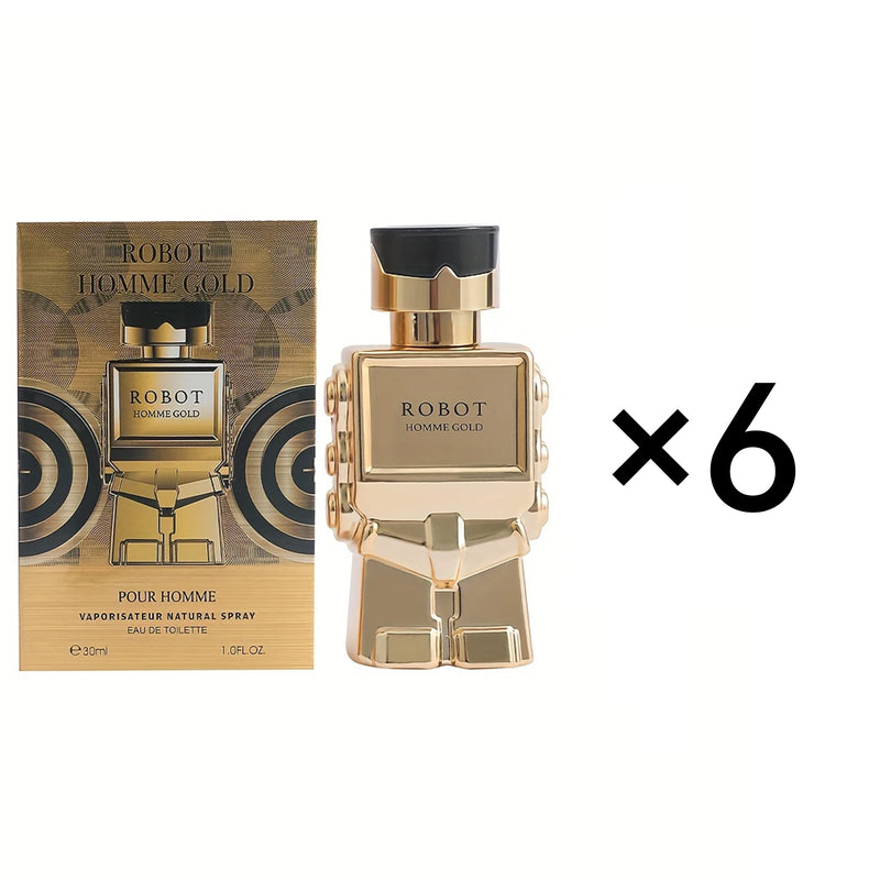 30ML 1.0FL.OZ Robot Perfume for Men, Eau de Toilette Spray, Spicy Woody Notes, Fresh and Long Lasting, Men's Perfumes