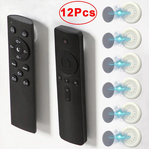 Strong Magnetic Hook Wall-mounted Anti-lost Magnet Remote Control Refrigerator Storage Rack Sticker Household Hooks Home Garden