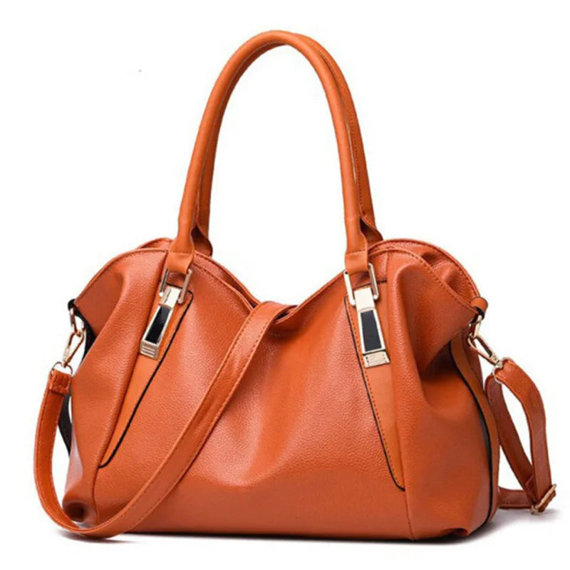 Women Luxury Designer Brand Handbags High Capacity Casual Shoulder Bags Soft PU Leather Crossbody Bag For Women Ladies Tote Bags