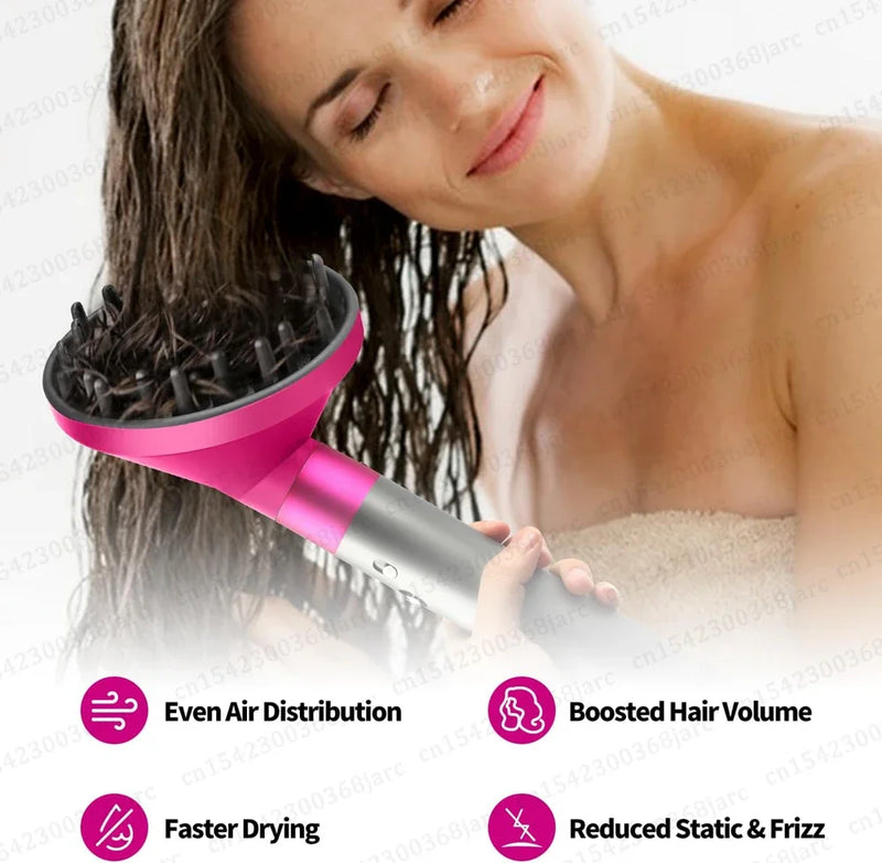Hair Styler Nozzle For Dyson Airwrap HS01 HS05 Sencicimen X9 Hair Dryer Accessories Multi Hair Curler Hard Soft Smoothing Brush
