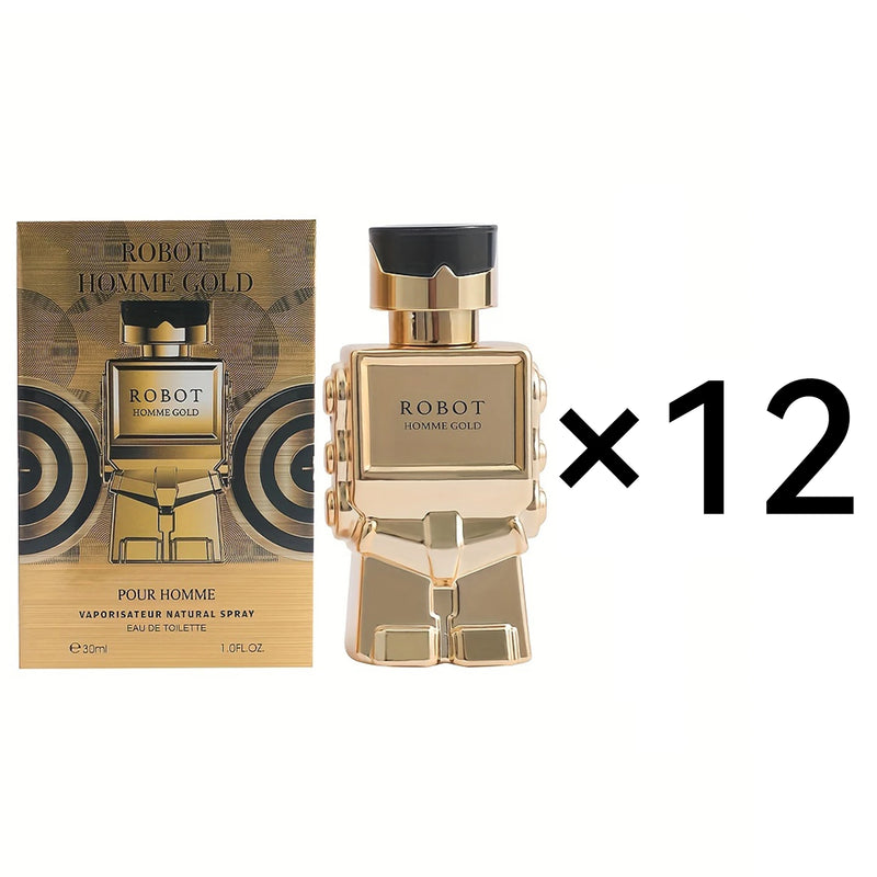 30ML 1.0FL.OZ Robot Perfume for Men, Eau de Toilette Spray, Spicy Woody Notes, Fresh and Long Lasting, Men's Perfumes