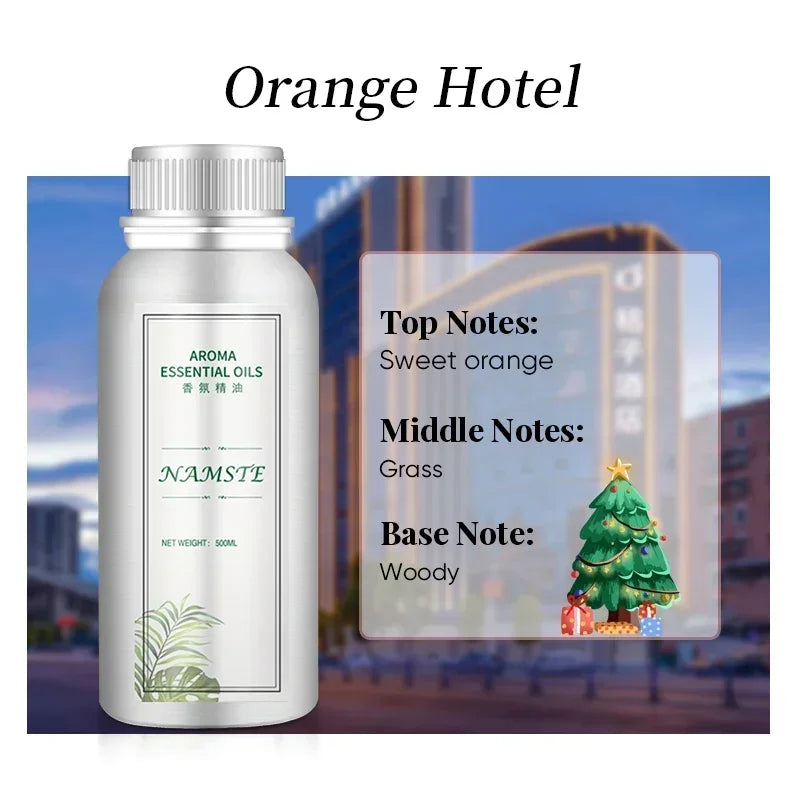 Namste 500ML Hotel Essential Oil Aromatic Oil Hotels Perfume oil Electric Aromatic oasis Fragrance Oil Air Freshener Diffuser