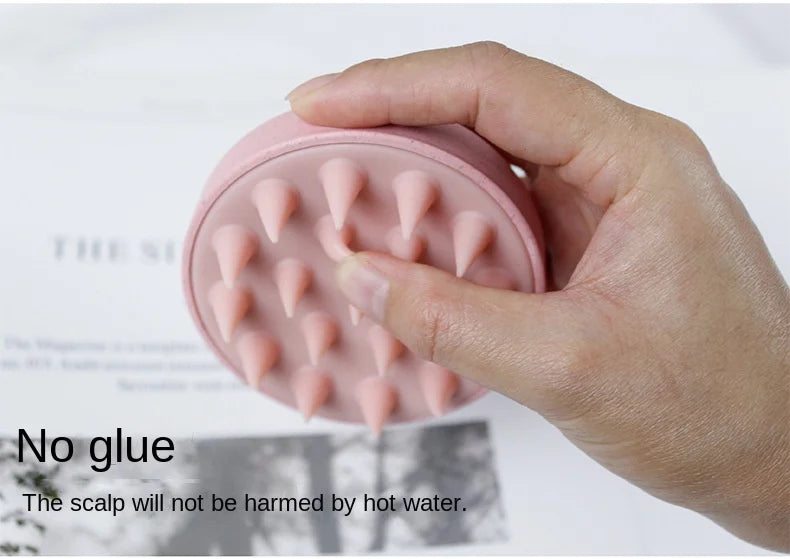 Head Cleansing and Massage Wet and Dry Scalp Massage Brush Soft Massage Cushioned Airbag Non-invasive Scalp Deep Conditioning