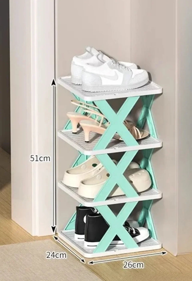 Shoes Racks Storage Organizer  Detachable Shoe Racks Saves Family Household Rack Multi Layer Simple Shoes Shelf Color Cabinet