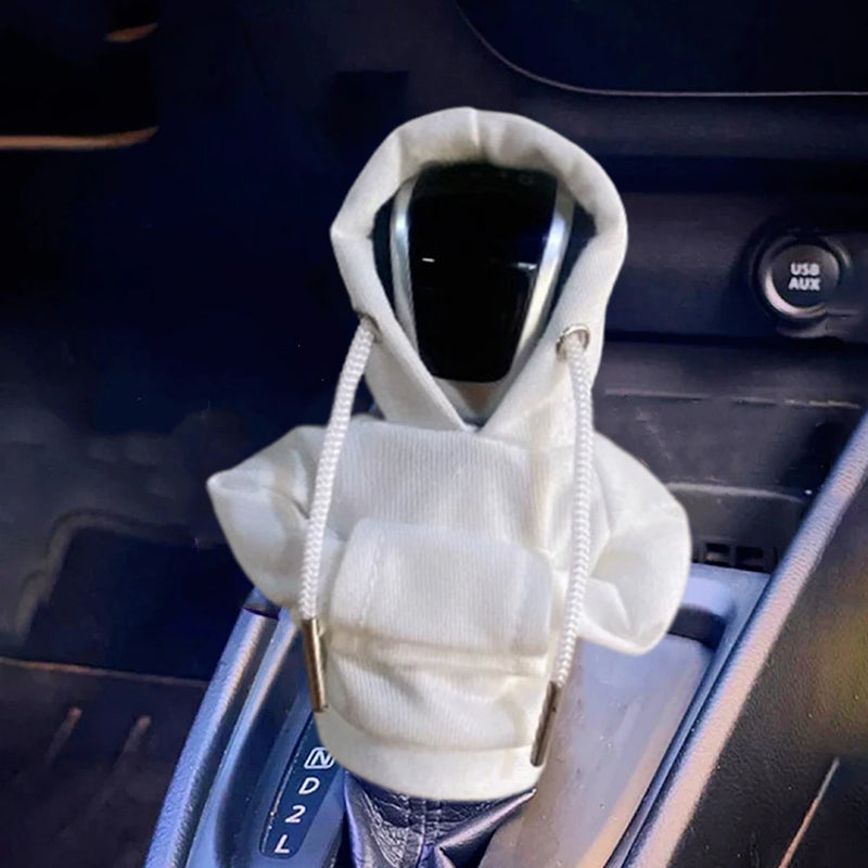 Stick Shift Gearshift Cover Gearbox Hoodies Car Decorating Shift Knob Covers Speed Lever Changes Sweatshirt Gear Lever Sweater