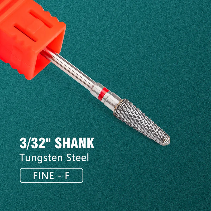 Dmoley Tungsten Carbide Nail Drill Bit Electric Manicure Drills For Milling Cutter Ceramic Nail Burr Pedicure Accessories