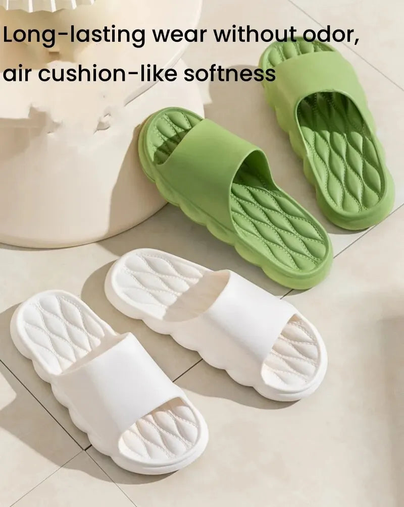 Women Summer Slippers Men Home Shoes Household Indoor Bathroom Bathing Couple EVA Slippers Sandals Slippers Anti-slip Anti-odor