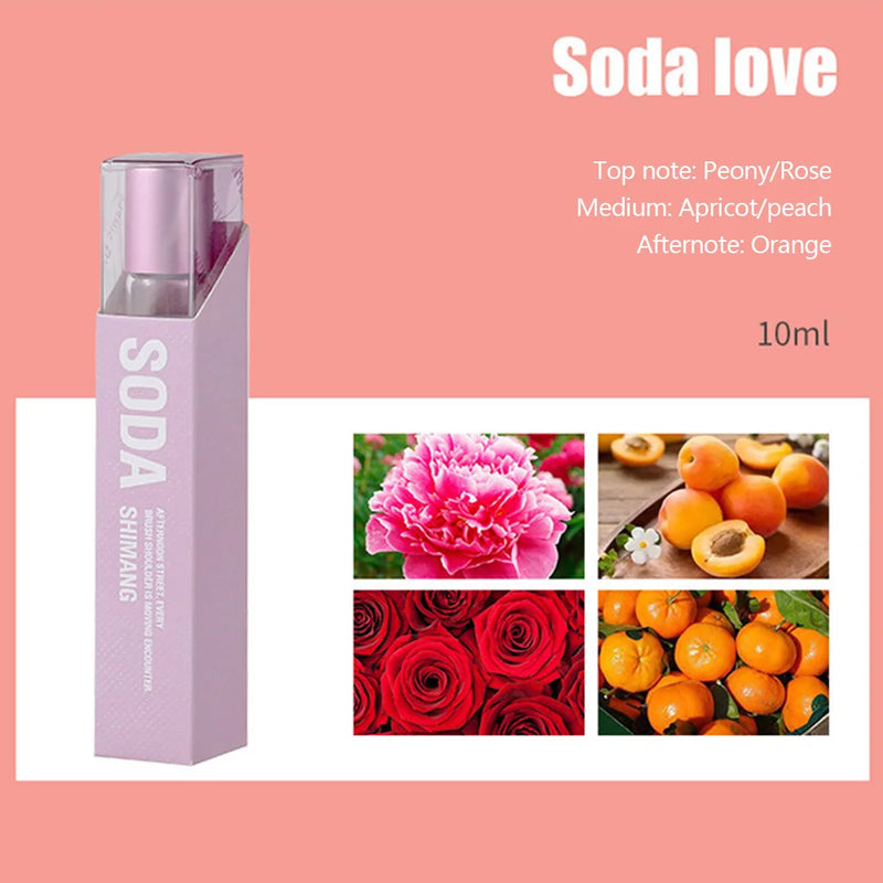 10ml Pheromone Perfume with Roller Woman Body Essential Scented Water Flirt Oil Long Perfume Fragrance Attract