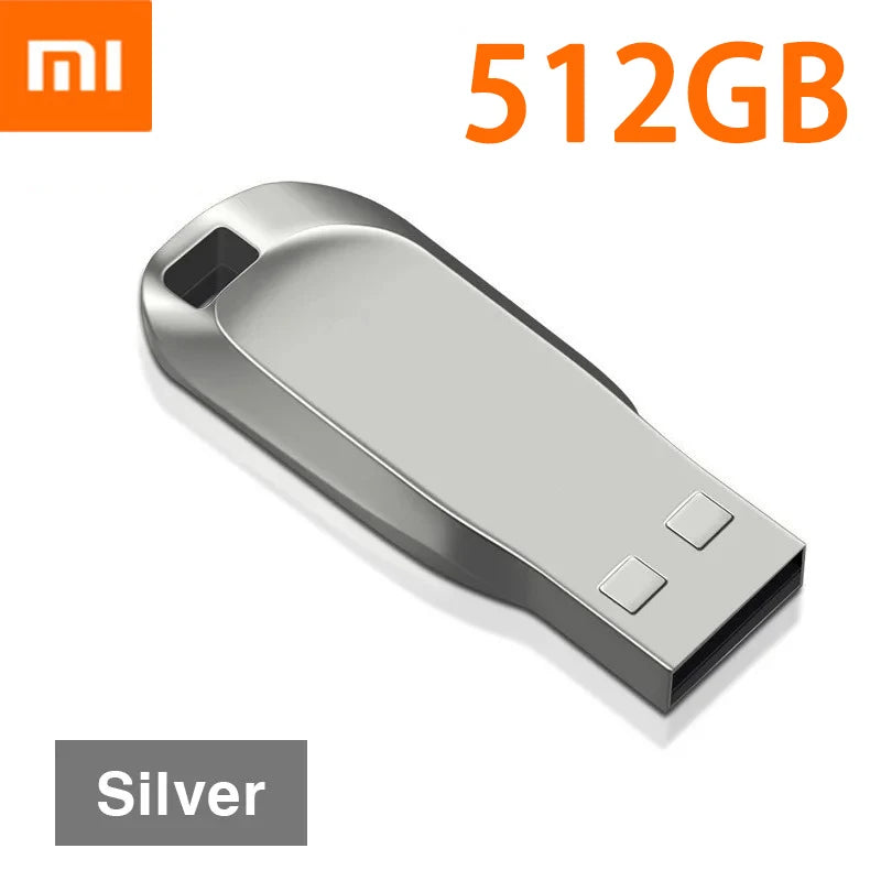 Original Xiaomi Pen Drive 2 TB USB 3.0 Flash Metal Drive 1TB Large Capacity High-Speed Transfer Storage Waterproof Memory U Disk