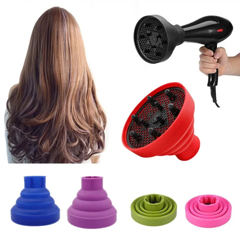 Suitable 4-4.8cm Universal Hair Curl Diffuser Cover Diffuser Disk Hairdryer Curly Drying Blower Hair Styling Tool Accessories