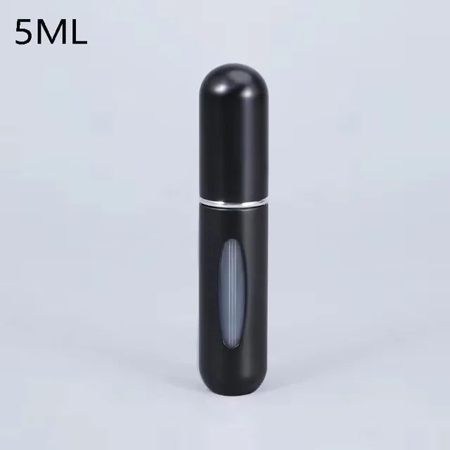 10/8/5ml Perfume Atomizer Portable Liquid Container For Cosmetics Traveling Mini Aluminum Spray Alcochol Empty Refillable Bottle