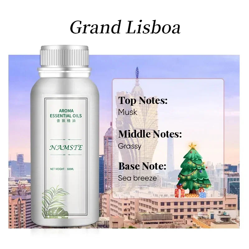 Namste 500ML Hotel Essential Oil Aromatic Oil Hotels Perfume oil Electric Aromatic oasis Fragrance Oil Air Freshener Diffuser