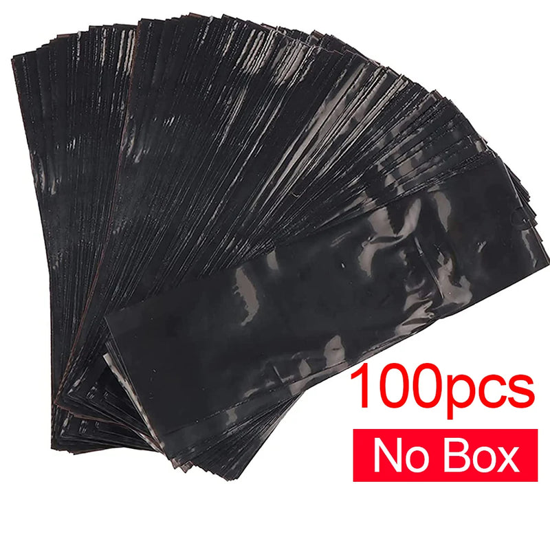 50/100pcs Tattoo Cartridge Filter Pen Clip Sleeves Bags Supply Disposable Tattoo Machine Cord Covers Bags Tattoo Accessories
