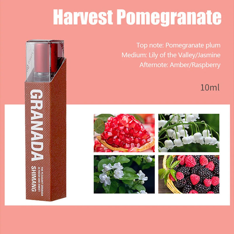 10ml Pheromone Perfume with Roller Woman Body Essential Scented Water Flirt Oil Long Perfume Fragrance Attract