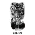 Waterproof Tattoo Stickers Body Small Arm Tattoo Stickers Animal Totem Men And Women Universal Tattoo Stickers Gift Decoration