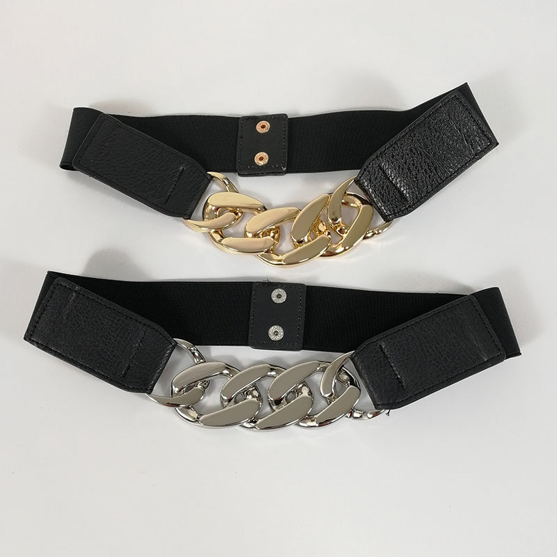 Stylish Women's Metal Chain Decor Belt - Perfect for Casual Wear & Everyday Purposes!