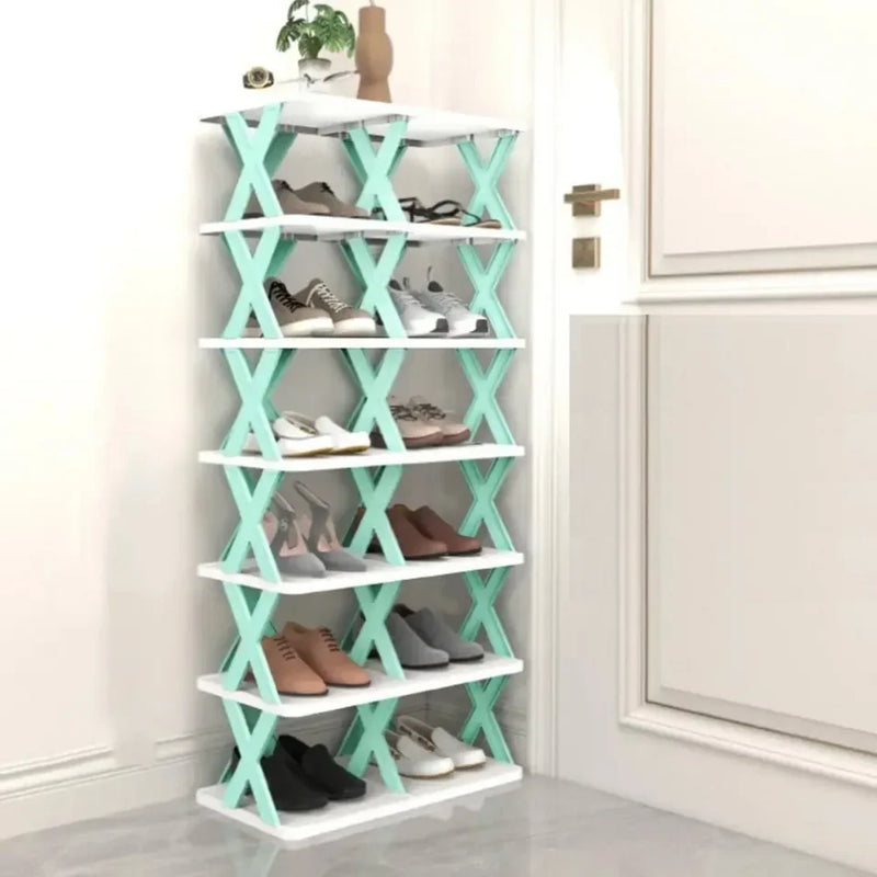 Shoes Racks Storage Organizer  Detachable Shoe Racks Saves Family Household Rack Multi Layer Simple Shoes Shelf Color Cabinet