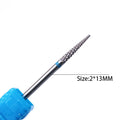 1pc Carbide Tungsten Nail Drill Bit Rotate Burr Milling Nail Cutter Bits Electric Drill Machine For Manicure Pedicure Tools