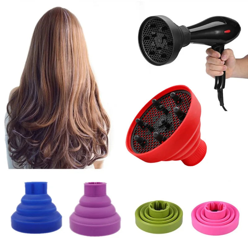 Suitable 4-4.8cm Universal Hair Curl Diffuser Cover Diffuser Disk Hairdryer Curly Drying Blower Hair Styling Tool Accessories