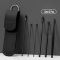 Ear Cleaner Set Earpick Ear Wax Remover Ear Spoon Curette Ear Cleaning Spiral Earpick Easy Earwax Removal Ear Cleaner Kit Gadget