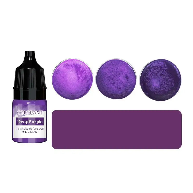 5ml/Bottle Candle Wax Pigment Colorant Non-Toxic Soy Candle Wax Pigment Liquid Dye Soy Wax DIY Soap Dyes Candle Making Supplies