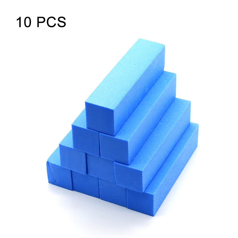 Nails Buffer Grind Buffing Block pink Nail File For Pedicure Manicure Care Nail Art Sponge Buffer Polish Nail accessories Tools