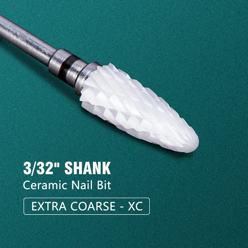 Dmoley Tungsten Carbide Nail Drill Bit Electric Manicure Drills For Milling Cutter Ceramic Nail Burr Pedicure Accessories
