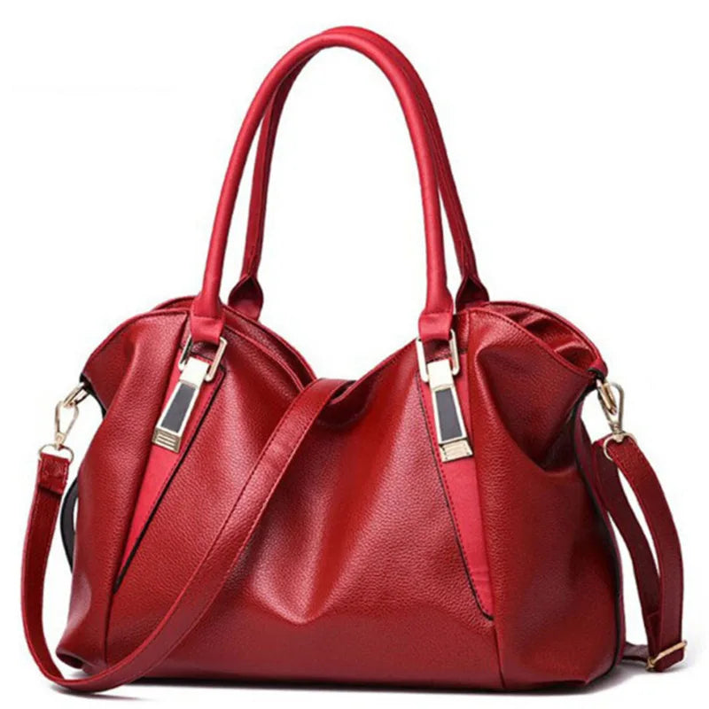 Women Luxury Designer Brand Handbags High Capacity Casual Shoulder Bags Soft PU Leather Crossbody Bag For Women Ladies Tote Bags