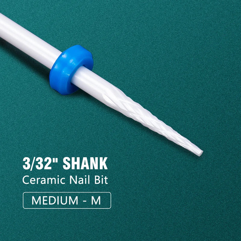 Dmoley Tungsten Carbide Nail Drill Bit Electric Manicure Drills For Milling Cutter Ceramic Nail Burr Pedicure Accessories