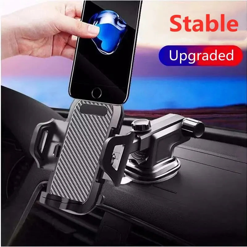 Sucker Car Phone Holder Mount Stand Suction Cup Smartphone Mobile Cell Support in Car Bracket For iPhone Xiaomi Huawei Samsung