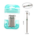 10pcs Diamond Milling Cutter Nail Drill Bits Set For Manicure Accessory Pedicure Eletric Machine Nail Bit Brush Burr Tools