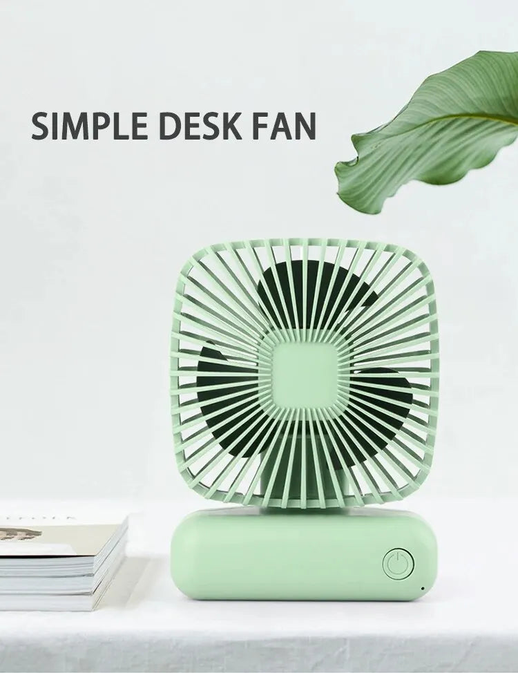 Desktop Desktop Small Fan Mini Handheld Usb Three Speed Cool Air Car Home Office Portable Quiet Outdoor Simple Portable Summer